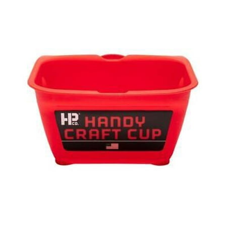 5pk Bercom 1100-CC Handy Craft Cup Red 8 Oz