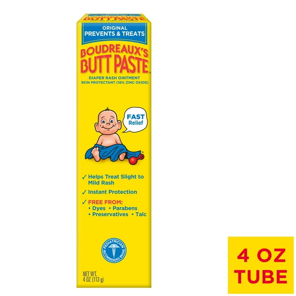 Boudreaux's Butt Paste Diaper Rash Ointment - Original, 4 Ounce
