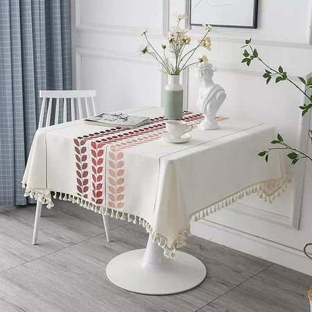 UMMH 53x53 inches Waterproof Table Cloth for Dining Room Wrinkle Free Embroidery Tablecloths Washable Dining Table Cloths Cotton Linen Table Cover Square Tablecloth for Kitchen
UMMH 53x53 inches Waterproof Table Cloth for Dining Room Wrinkle Free Embroidery Tablecloths Washable Dining Table Cloths Cotton Linen Table Cover Square Tablecloth for Kitchen
