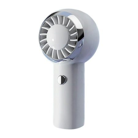 Mini-Tasche Fan Handheld Rechargeable Beauty Fan Summer Gift White