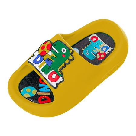 Girls Sandals Size 30 Slippers Cartoon Dinosaur Flat Bottom Home Waterproof Breathable Beach Slippers Yellow Girls Sneakers
Girls Sandals Size 30 Slippers Cartoon Dinosaur Flat Bottom Home Waterproof Breathable Beach Slippers Yellow Girls Sneakers