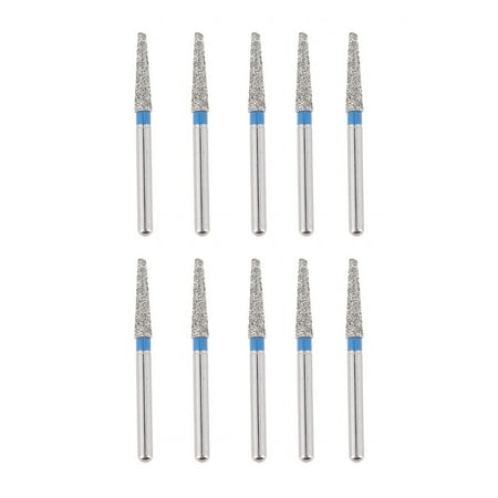 10pcs TR-13 Dental Diamond Burs Drill High Dentistry Burs Dentist Tools