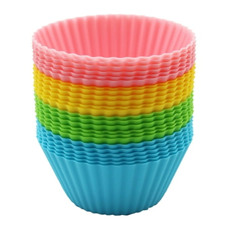 Meidiya 12Pcs Reusable Silicone Muffin Cups Round Stackable Non-stick High Temperature Resistant Bakeware Food Grade Silicone Baking Cupcakes Molds Muffin Liners Party Favors
Meidiya 12Pcs Reusable Silicone Muffin Cups Round Stackable Non-stick High Temperature Resistant Bakeware Food Grade Silicone Baking Cupcakes Molds Muffin Liners Party Favors