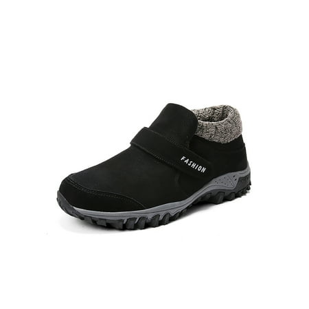 Fangasis Mens Comfort Walking Shoe Slip-On Slip Resistant Hiking Shoes Work Casual Sneaker Black (men s plush lining) 8.5
Fangasis Mens Comfort Walking Shoe Slip-On Slip Resistant Hiking Shoes Work Casual Sneaker Black (men s plush lining) 8.5