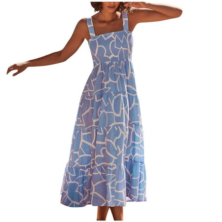 Red Dress Sweater Dress Women s Suspenders Printed Long Fold Elastic Waistline Holiday Style Dress Savings Clearance Deals Summer Dresses Plus Size Dress for Women Girls Dresses Blue S
Red Dress Sweater Dress Women s Suspenders Printed Long Fold Elastic Waistline Holiday Style Dress Savings Clearance Deals Summer Dresses Plus Size Dress for Women Girls Dresses Blue S