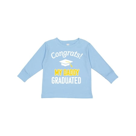 Inktastic Congrats! My Daddy Graduated with Cap Gift Toddler Boy or Toddler Girl Long Sleeve T-Shirt
Inktastic Congrats! My Daddy Graduated with Cap Gift Toddler Boy or Toddler Girl Long Sleeve T-Shirt