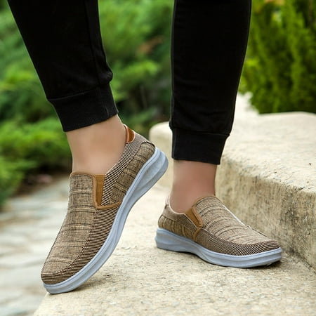 ZTTD Fashion Men Outdoor Canvas Casual Slip On Shoes Lazy Shoes Breathable Sneakers 
ZTTD Fashion Men Outdoor Canvas Casual Slip On Shoes Lazy Shoes Breathable Sneakers