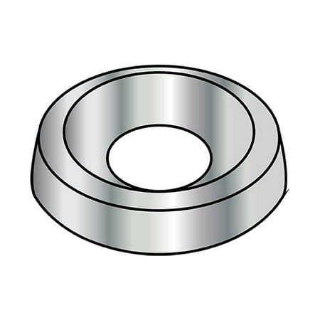 6 Countersunk Finishing Washer Nickel (Pack Qty 10 000) BC-06WC