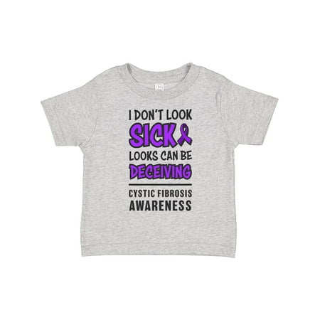 Inktastic Cystic Fibrosis Awareness I Dont Look Sick Looks Can Be Decieving Gift Toddler Boy or Toddler Girl T-Shirt
Inktastic Cystic Fibrosis Awareness I Dont Look Sick Looks Can Be Decieving Gift Toddler Boy or Toddler Girl T-Shirt