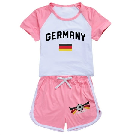 GEZHEN Kids Toddler Girl Outfits Girls Big Kids Summer German Flag Print Short Sleeve Two Pc Set Winter Fall Clothing Set 8-9 Years
GEZHEN Kids Toddler Girl Outfits Girls Big Kids Summer German Flag Print Short Sleeve Two Pc Set Winter Fall Clothing Set 8-9 Years