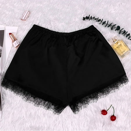 Womens Underwear Silk Satin Flowers Floral Lace Pajamas Underwear Women Shorts S-Xxxl Underwear For Women Black Xl
Womens Underwear Silk Satin Flowers Floral Lace Pajamas Underwear Women Shorts S-Xxxl Underwear For Women Black Xl