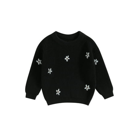 Cenuakty Baby Girl Sweater Long Sleeve Crew Neck Flower Winter Warm Knit Pullover Sweater Infant Clothes
Cenuakty Baby Girl Sweater Long Sleeve Crew Neck Flower Winter Warm Knit Pullover Sweater Infant Clothes
