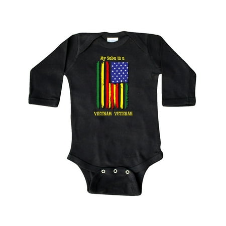 Inktastic My Saba is a Vietnam Veteran Gift Baby Boy or Baby Girl Long Sleeve Bodysuit
Inktastic My Saba is a Vietnam Veteran Gift Baby Boy or Baby Girl Long Sleeve Bodysuit