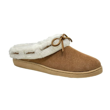 Womens Open Back Suede Leather Comfort Clog Slipper JMS0404 - Warm Plush Faux Fur Lining - Indoor Outdoor House Slippers For Women (9 M US Black)
Womens Open Back Suede Leather Comfort Clog Slipper JMS0404 - Warm Plush Faux Fur Lining - Indoor Outdoor House Slippers For Women (9 M US Black)