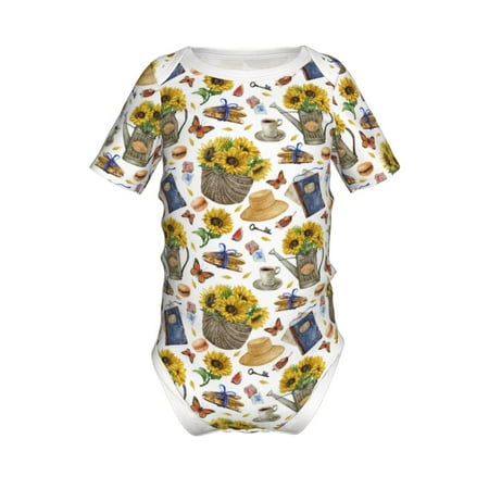 Lukts Picnic Print Baby Short Sleeve Romper Onesie for Newborn Baby Boys and Girls-12 Months
Lukts Picnic Print Baby Short Sleeve Romper Onesie for Newborn Baby Boys and Girls-12 Months