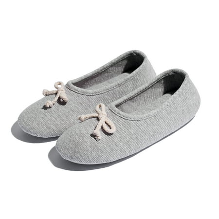 

Soft Confinement Shoes Ballet Shoes Home Furnishing Shoes Shoes to Mute Confinement Anti-Skid Comfy Warm Ballet Style