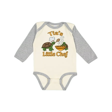 Inktastic Tia s Little Chef with Cute Turtles Gift Baby Boy or Baby Girl Long Sleeve Bodysuit
Inktastic Tia s Little Chef with Cute Turtles Gift Baby Boy or Baby Girl Long Sleeve Bodysuit