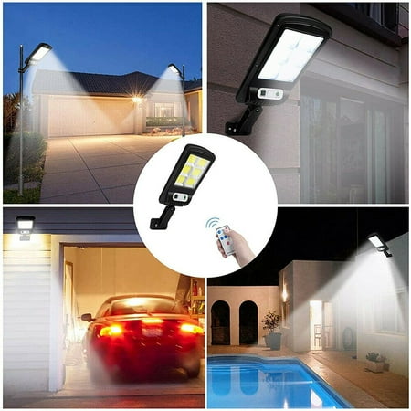 Solar Outdoor Motion Sensor Lights LED Permanent On All Night Smart Brightness Control Waterproof with Wide Angle
Solar Outdoor Motion Sensor Lights LED Permanent On All Night Smart Brightness Control Waterproof with Wide Angle