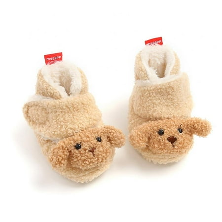 Infant Snow Booties Winter Baby Boy Girl Shoes Soft Sole Cute Puppy First Walker Toddler Plush Prewalker Newborn Fleece Boots (0-6 Months) 1/S Size
Infant Snow Booties Winter Baby Boy Girl Shoes Soft Sole Cute Puppy First Walker Toddler Plush Prewalker Newborn Fleece Boots (0-6 Months) 1/S Size