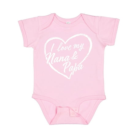 Inktastic I Love My Nana and Papa in White Chalk Heart Gift Baby Boy or Baby Girl Bodysuit
Inktastic I Love My Nana and Papa in White Chalk Heart Gift Baby Boy or Baby Girl Bodysuit