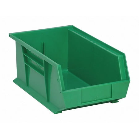 Quantum Storage Systems Hang and Stack Bin Green PP 6 in QUS241GN QUS241GN ZO-G4802917