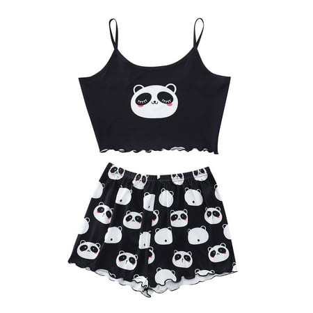 KmaiSchai Three Piece Lounge Sets For Women Womens Soft Suspender Top Shorts Pajama Suit Pattern Printed Two Piece Housewear Lightweight Pajamas For Women Satin Pajama Pants Sleep Wear For Women Paj
KmaiSchai Three Piece Lounge Sets For Women Womens Soft Suspender Top Shorts Pajama Suit Pattern Printed Two Piece Housewear Lightweight Pajamas For Women Satin Pajama Pants Sleep Wear For Women Paj