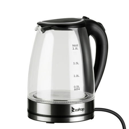 ZOKOP Electric Glass Kettle US Plug-1.8L