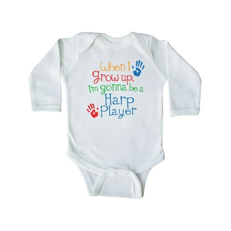 Inktastic Future Harp Player Childs Music Gift Baby Boy or Baby Girl Long Sleeve Bodysuit
Inktastic Future Harp Player Childs Music Gift Baby Boy or Baby Girl Long Sleeve Bodysuit