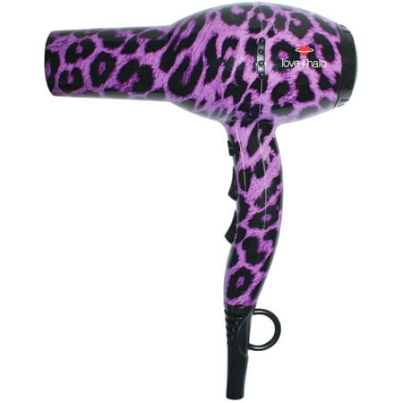 Love + Halo Lilac Leopard Hair Dryer, 1 ea (Pack of 6)