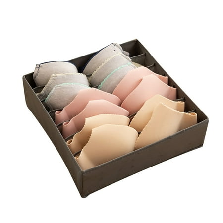 Anvazise Oxford Cloth Closet Underwear Necktie Socks Bra Storage Box Container Organizer