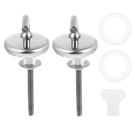 2pcs Toilet Seat Fixing Screws Home Toilet Seat Screws Toilet Lids Bolt Screws
