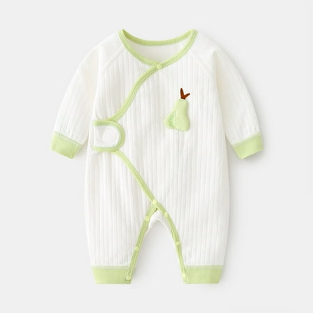 Newborn Jumpsuit Baby Boneless Ha Clothes Autumn And Winter Cotton Newborn Kungfu Climbing Clothes For Men And Women Baby Clothes white (green pear jumpsuit) 52cm
Newborn Jumpsuit Baby Boneless Ha Clothes Autumn And Winter Cotton Newborn Kungfu Climbing Clothes For Men And Women Baby Clothes white (green pear jumpsuit) 52cm