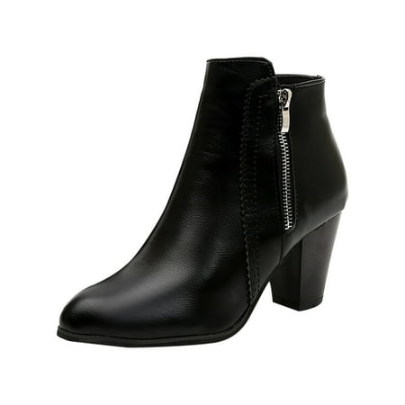jsaierl Women s Shoes Popularity Fashion Solid Color British Style Thick Heel Low Barrel Zipper Boots
jsaierl Women s Shoes Popularity Fashion Solid Color British Style Thick Heel Low Barrel Zipper Boots