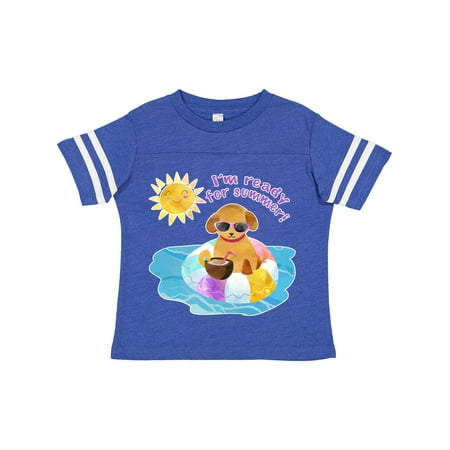 Inktastic I m Ready for Summer Puppy in Pool with Drink Gift Toddler Boy or Toddler Girl T-Shirt 
Inktastic I m Ready for Summer Puppy in Pool with Drink Gift Toddler Boy or Toddler Girl T-Shirt