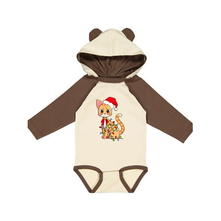 Inktastic Cute Christmas Cat Tangled in Colorful Lights with Red Hat Gift Baby Boy or Baby Girl Long Sleeve Bodysuit
Inktastic Cute Christmas Cat Tangled in Colorful Lights with Red Hat Gift Baby Boy or Baby Girl Long Sleeve Bodysuit