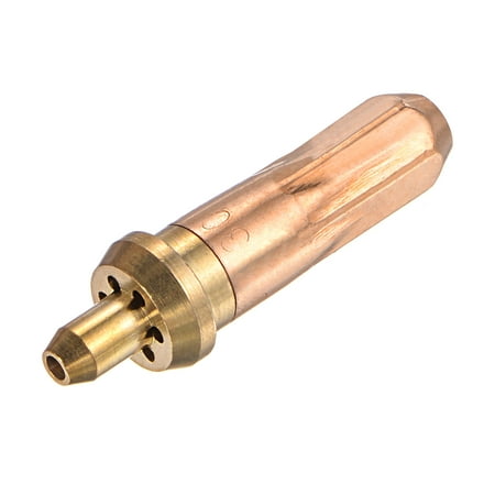 Uxcell Red Copper Brass Cutting Tip Round Shape 0.9mm Dia 52mm Length 2-30