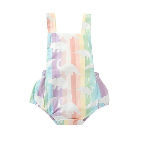 TheFound Infant Baby Girl Cartoon Dinosaur Romper Outfit Summer Sleeveless Straps One Piece Bodysuit Jumpsuit
TheFound Infant Baby Girl Cartoon Dinosaur Romper Outfit Summer Sleeveless Straps One Piece Bodysuit Jumpsuit