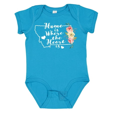 Inktastic Montana Home is Where the Heart is with Watercolor Floral Gift Baby Boy or Baby Girl Bodysuit
Inktastic Montana Home is Where the Heart is with Watercolor Floral Gift Baby Boy or Baby Girl Bodysuit