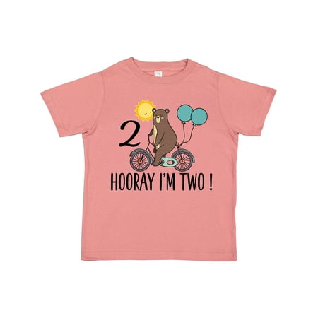 Inktastic 2nd Birthday Bear on Bicycle 2 Year Old Gift Toddler Boy or Toddler Girl T-Shirt
Inktastic 2nd Birthday Bear on Bicycle 2 Year Old Gift Toddler Boy or Toddler Girl T-Shirt