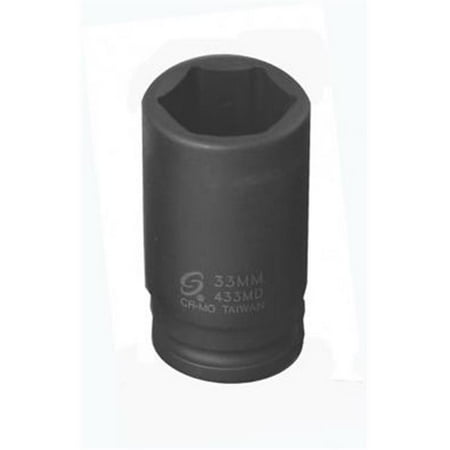 Sunex Deep Impact Socket 0.75 In. Drive 33 Mm.