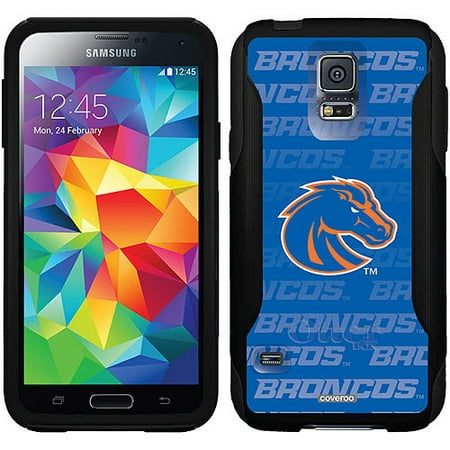 Boise State Repeating Blue Design on OtterBox Commuter Series Case for Samsung Galaxy S5