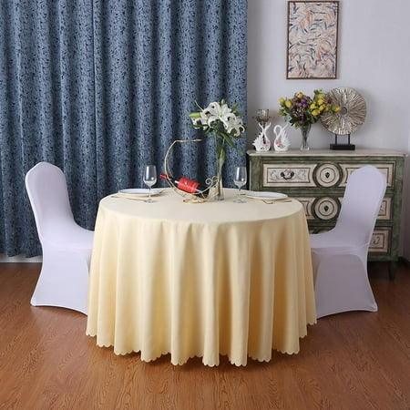 Pengpaig Hotel table cloth banquet Hotel large round restaurant table cloth table cloth one for sale plain yellow 2.4 meters 2.4m Yellow
Pengpaig Hotel table cloth banquet Hotel large round restaurant table cloth table cloth one for sale plain yellow 2.4 meters 2.4m Yellow