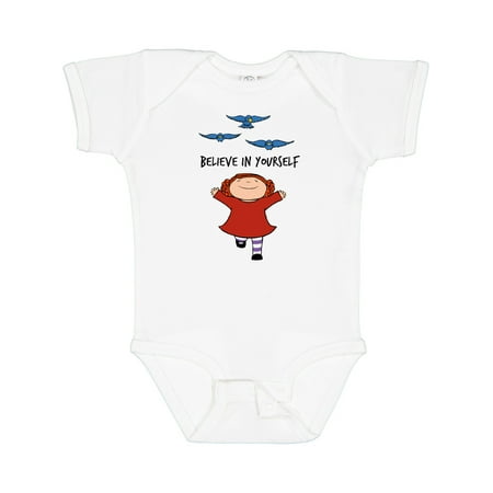 Inktastic Cordelia and Birds Believe in Yourself Gift Baby Boy or Baby Girl Bodysuit
Inktastic Cordelia and Birds Believe in Yourself Gift Baby Boy or Baby Girl Bodysuit