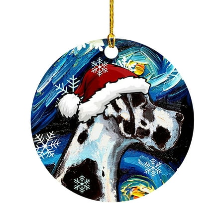 KUNyu Wooden Pendant with Hat Lanyard Design Dog Cat Avatar Cute Animal Snowflake Christmas Decoration for Gift
KUNyu Wooden Pendant with Hat Lanyard Design Dog Cat Avatar Cute Animal Snowflake Christmas Decoration for Gift