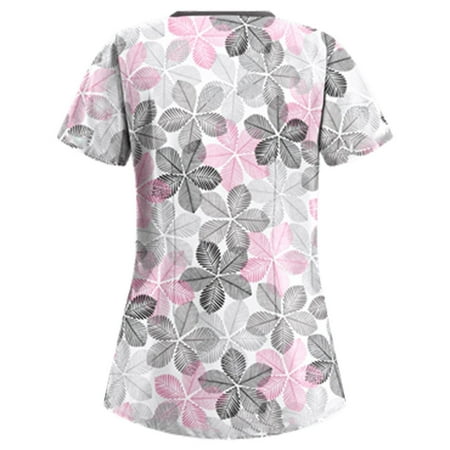 Knosfe Graphic Scrub Tops for Women Pockets Summer Short Sleeve Workwear V Neck Casual Classic Fit T-Shirt S
Knosfe Graphic Scrub Tops for Women Pockets Summer Short Sleeve Workwear V Neck Casual Classic Fit T-Shirt S