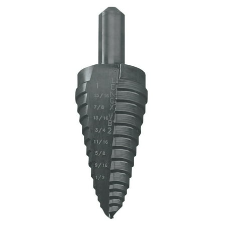 Vari-Bit Step Drill Bits 1/2 in - 1 in 9 Steps
