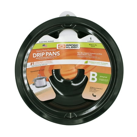 Range Kleen Porcelain Drip Bowls 8 in. W x 9.75 in. L