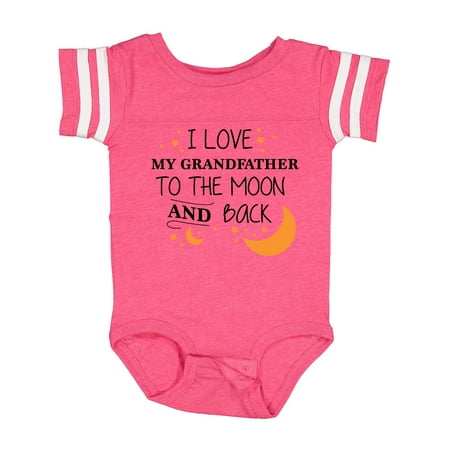 Inktastic I Love My Grandfather to the Moon and Back Gift Baby Boy or Baby Girl Bodysuit
Inktastic I Love My Grandfather to the Moon and Back Gift Baby Boy or Baby Girl Bodysuit