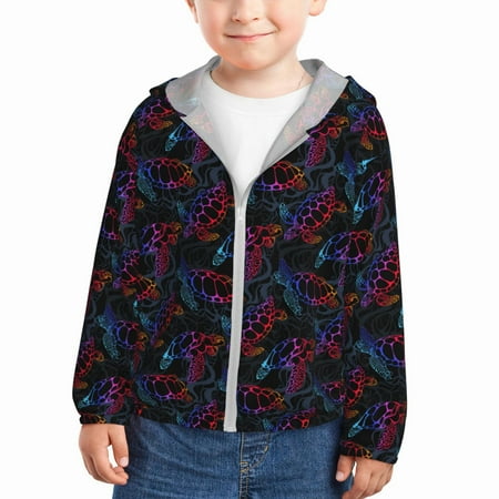 Sun Hoodie for Kids Sea Turtle colorful Long Sleeve Swim Fishing Shirts Sun Protection Zip Up Jacket Clothing Athletic Hoodie
Sun Hoodie for Kids Sea Turtle colorful Long Sleeve Swim Fishing Shirts Sun Protection Zip Up Jacket Clothing Athletic Hoodie