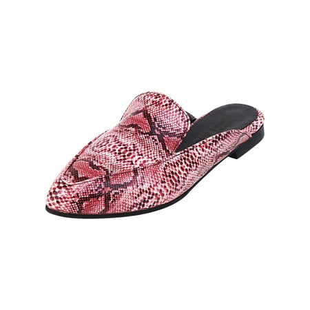 VKEKIEO Fashion Snake Pattern Leather Flat Bottom Ladies Summer Sandals And Slippers
VKEKIEO Fashion Snake Pattern Leather Flat Bottom Ladies Summer Sandals And Slippers
